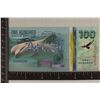 Image 1 : 2020 ARCTIC $100 CRISP UNC POLYMER COLORIZED BILL