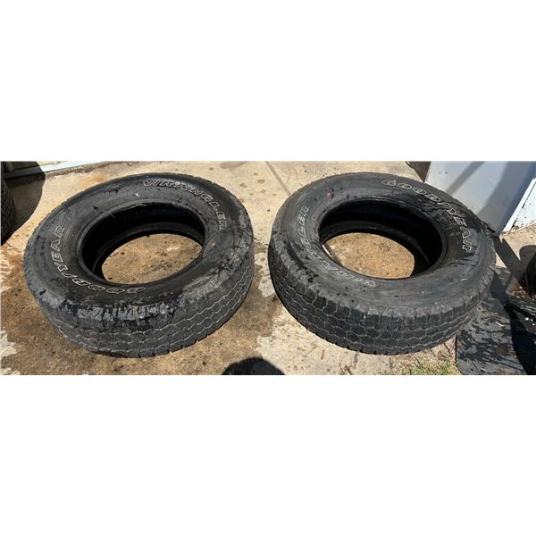 TIRES, LOT OF 2