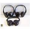 Image 1 : 3 PAIRS FORD HEADPHONES