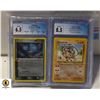 Image 1 : LOT OF 5 GRADED POKEMON CARDS