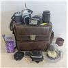 Image 1 : VINTAGE PENTAX K1000 CAMERA + ACCESSORIES