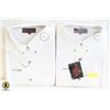 Image 1 : NEW MEN'S SHIRTS 2WHITE SIZE 2XL-TALL