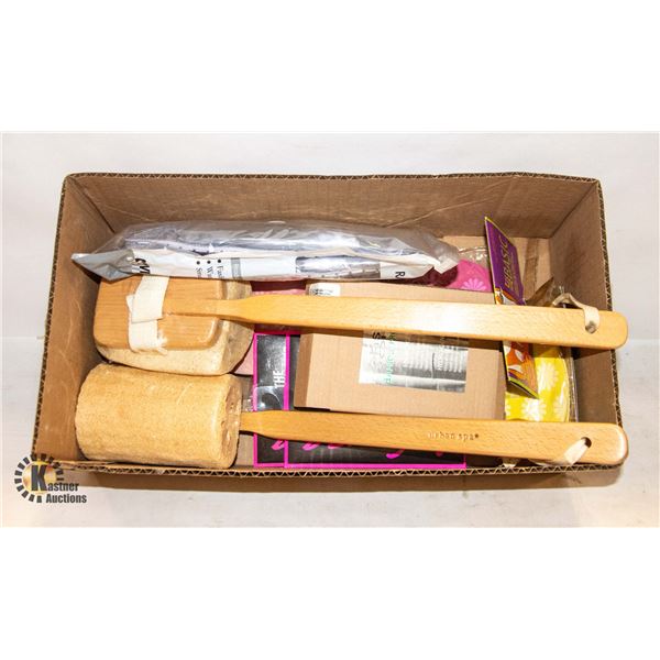 NEW IN BOX ITEMS- BOX LOT ASSORTED