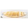 Image 1 : VINTAGE ALABASTER OVAL DECORATIVE 11" DISH