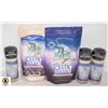 Image 1 : NATURALLY CELTIC SEA SALT- LARGE LOT ASSORTED