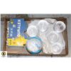 Image 1 : ANCHOR HOCKING CUSTARD CUPS & DURALEX BOWLS- NEW