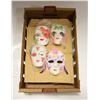 Image 1 : SMALL DECORATIVE CERAMIC MASKS