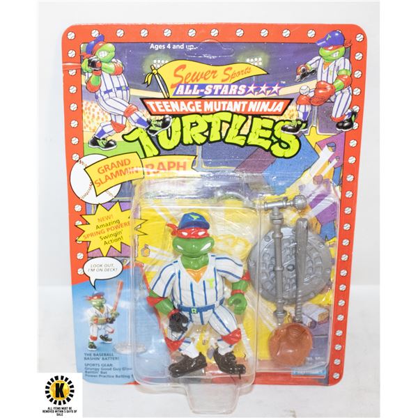NEW TMNT - GRAND SLAMMIN' RAPH  - PLAYMATES #5144