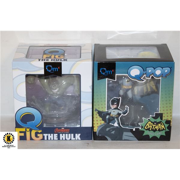 NEW Q-FIG BATMAN AND THE HULK