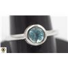 Image 1 : #40-SKY BLUE TOPAZ RING SIZE 6.25