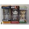 Image 1 : NEW BOBBLE=HEAD LOT - STORMTROOPER. DOCTOR WHO,