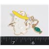 Image 1 : NEW CAT IN A YELLOW HAT WITH HIS CATCH BROOCH