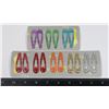 Image 1 : NEW SET OF 8 SPARKLE SNAP CLIP HAIR ACCESSORIES