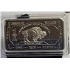 Image 1 : 21)  ONE TROY OUNCE OF SILVER BULLION USA COPY OF