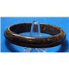 Image 1 : 4)  NATURAL WOODSTONE JADE BANGLE BRACELET.