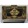 Image 2 : 20)  ENCASPSULATED GOLD TONE USA $2.00 SOUVENIR