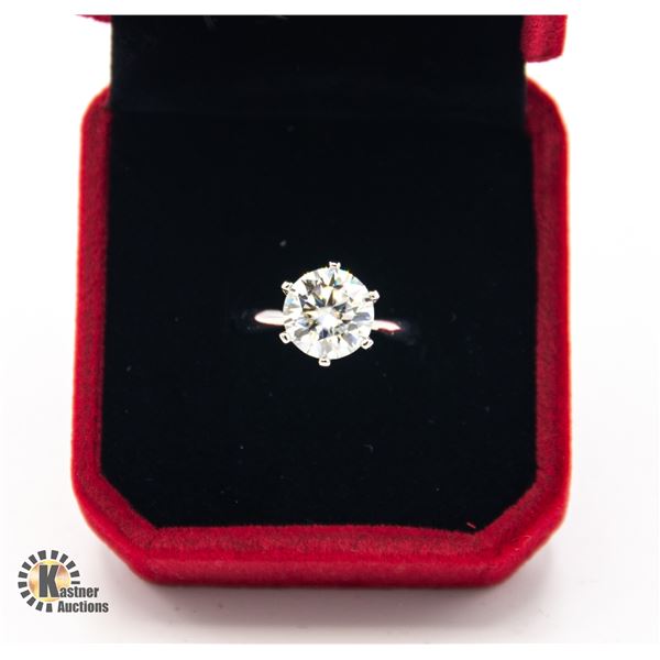 #1071-3.00 CT GRA CERTIFIED ROUND BRILLIANT CUT