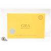 Image 3 : #1077-1.00 CT GRA CERTIFIED ROUND BRILLIANT CUT