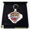 Image 1 : ED HARDY LEATHER EMBROIDERED KEYCHAIN