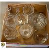 Image 1 : 16 GLASS SERVING PIECES - ESTATE