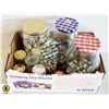 Image 1 : LARGE JARS BUTTONS & BELLS