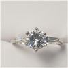 Image 1 : BZ1724-17 SILVER CZ RING
