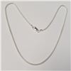 Image 1 : BZ1724-25 SILVER 3.13G 16" NECKLACE