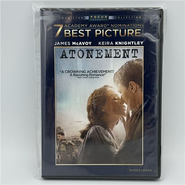 CERTIFIED REFURB DVD, ATONEMENT, WIDESCREEN