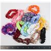 Image 1 : 20 NEW MINI SIZE VARIOUS COLORED HAIR SCRUNCHES