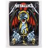 Image 1 : NEW METALLICA THEME 8" X 12" METAL WALL ART