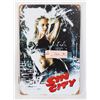 Image 1 : NEW SIN CITY JESSICA ALBA 8" X 12" METAL WALL AR