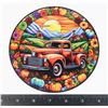 Image 1 : NEW 6" FARM TRUCK THEME HANGING WINDOW LIGHT