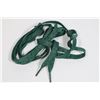 Image 1 : NEW GREEN SHOE LACES WITH SHIMMER