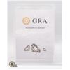 Image 3 : #483-1.00 CT GRA CERTIFIED ROUND BRILLIANT CUT