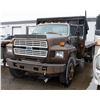 Image 1 : UNRESERVED! 1990 FORD F800 DUMP BED