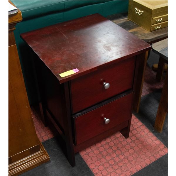 2 DRAWER NIGHT TABLE