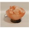 Image 1 : DISH SHAPED PINK HIMALAYAN SALT LAMP
