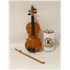 Image 1 : MINIATURE VIOLIN+ BOW,PLAYS SONG