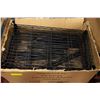 Image 2 : FOUR AMAZON BASICS 3-TIER METAL