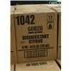 Image 1 : CASE OF GONZO CITRUS DISINFECTANT 6PK X 710ML