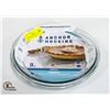 Image 1 : ANCHOR HOCKING 9" GLASS PIE PLATES - NEW PACK OF 2