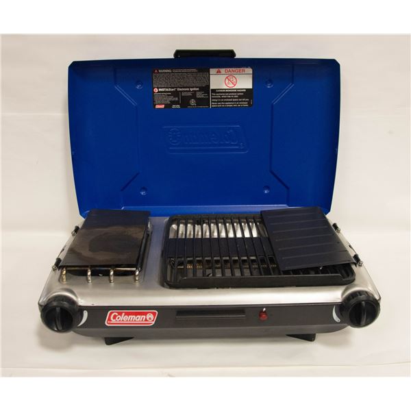 COLEMAN STOVE/GRILL BLUE