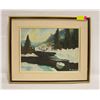 Image 1 : ORIGINAL OIL PAINTING 22" X 18"