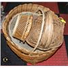 Image 1 : LARGE LOT WICKER BASKETS