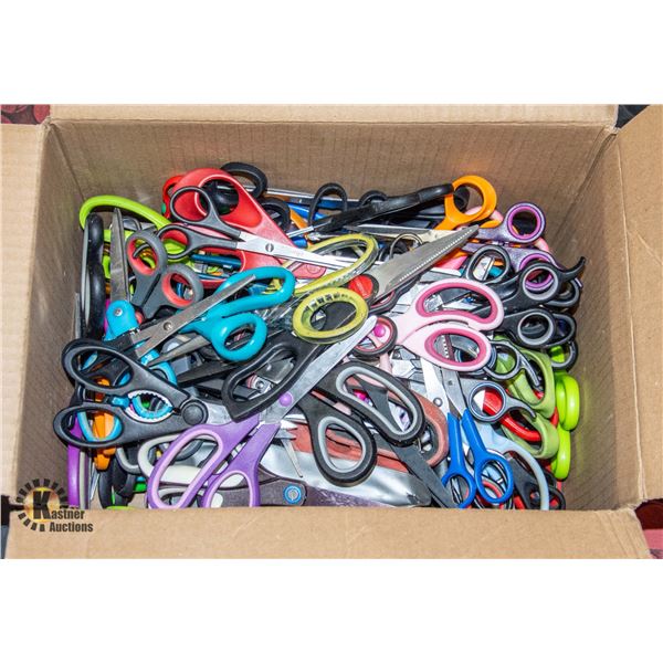 BOX OF SCISSORS