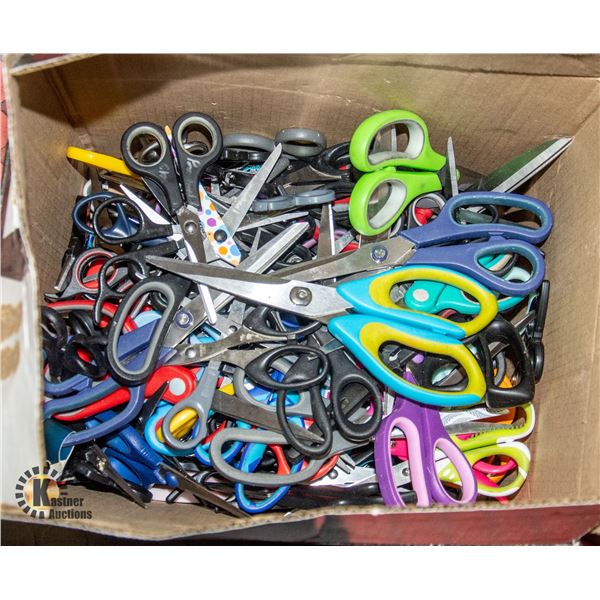BOX OF SCISSORS