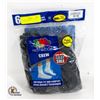 Image 1 : BLACK CREW SOCKS 12-16 SIZE 6-PACK FRUIT OF
