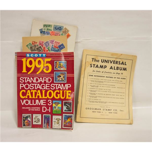 STAMP ALBUM LOT