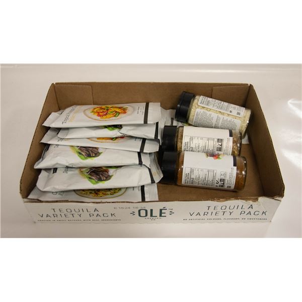 FLAT OF EPICURE SPICES