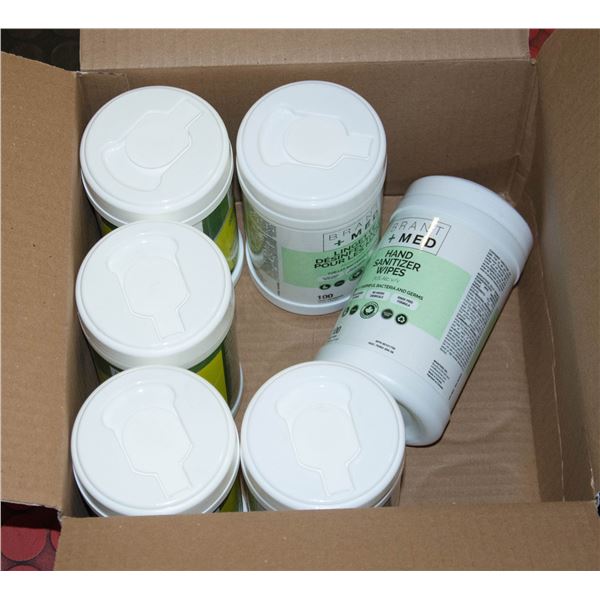 600 SANITIZER WIPES